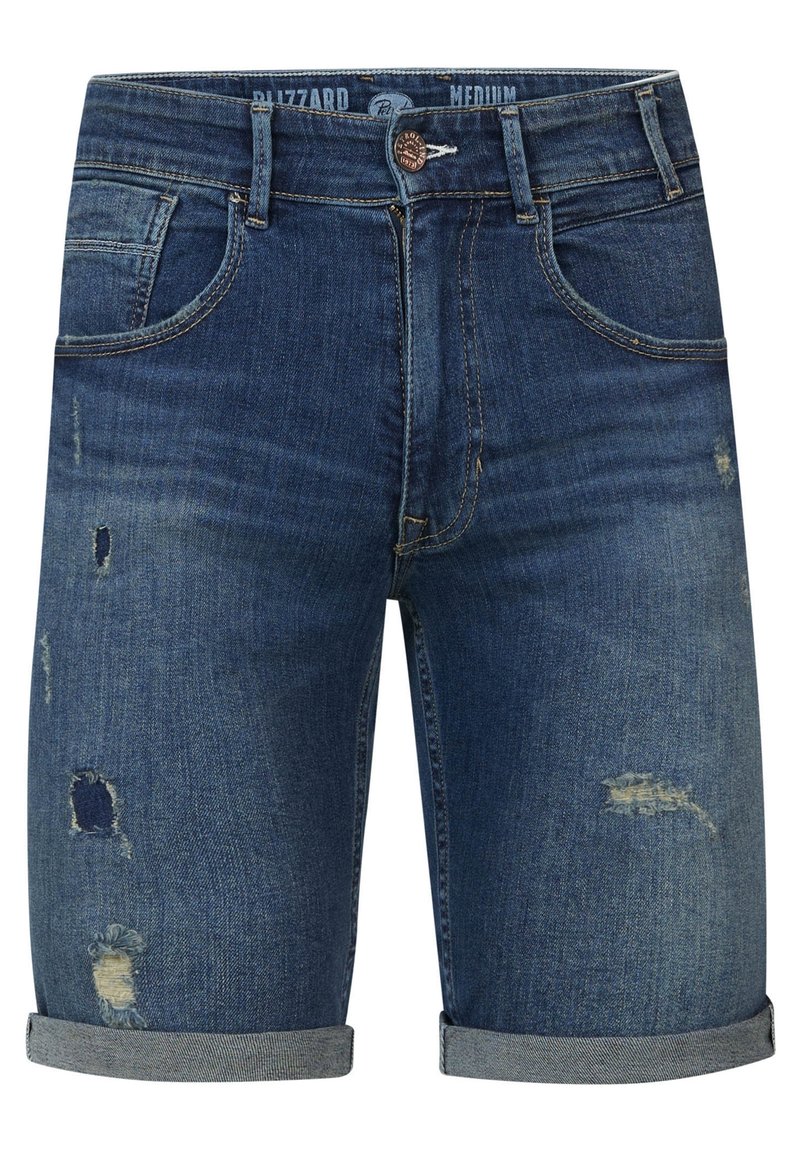 Petrol Industries Jeansshort blauw Petrol Industries Jeansshort blauw