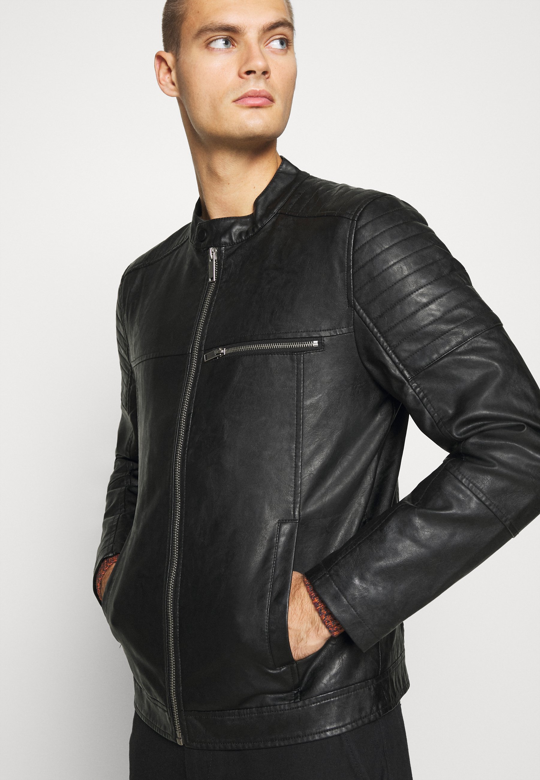 burton leather jacket