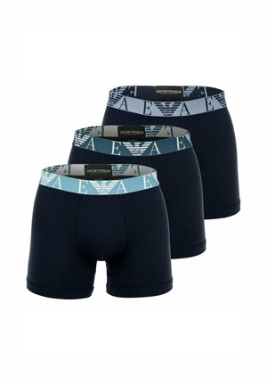 3ER PACK - BOLD MONOGRAM - Kurze Boxershorts - blau