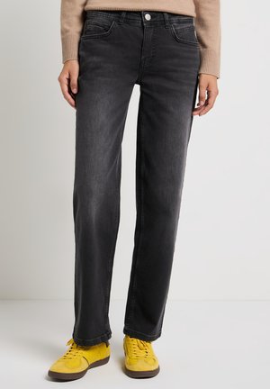 Straight leg jeans - schwarz