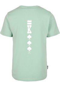 Cayler & Sons WL COMPTON CARD TEE - Trükipildiga T-särk - bird's egg green