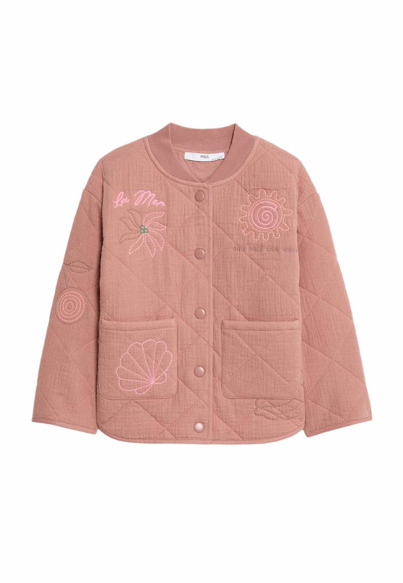 Marks & Spencer EMBROIDERED  - Übergangsjacke - dusty pink