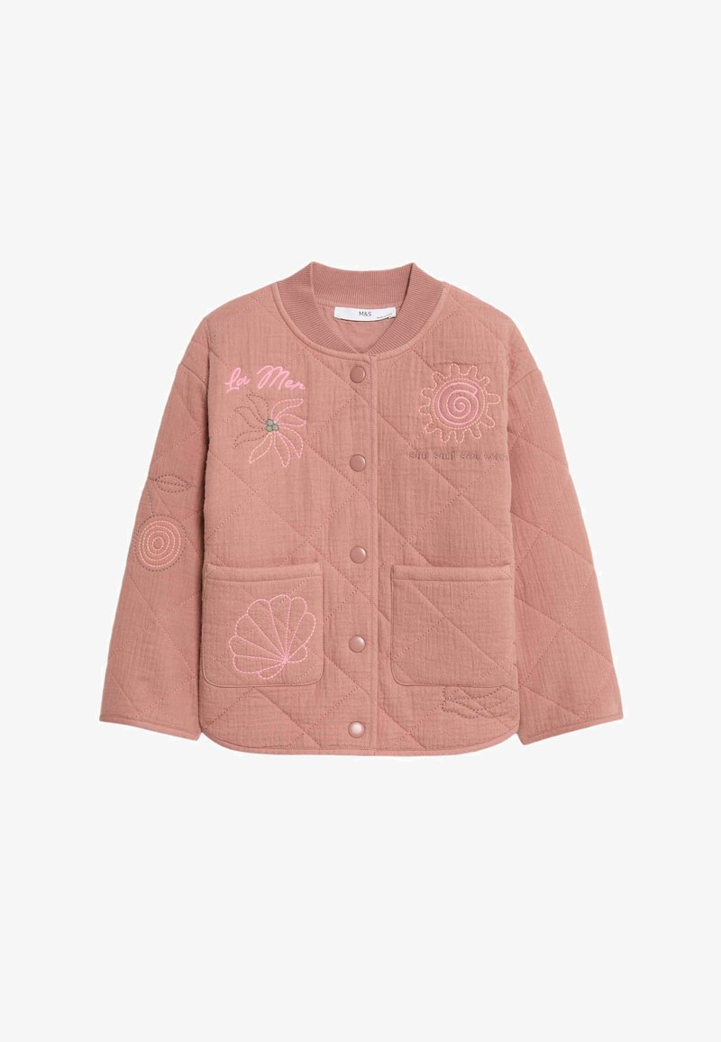 Marks & Spencer EMBROIDERED - Allvädersjacka - dusty pink