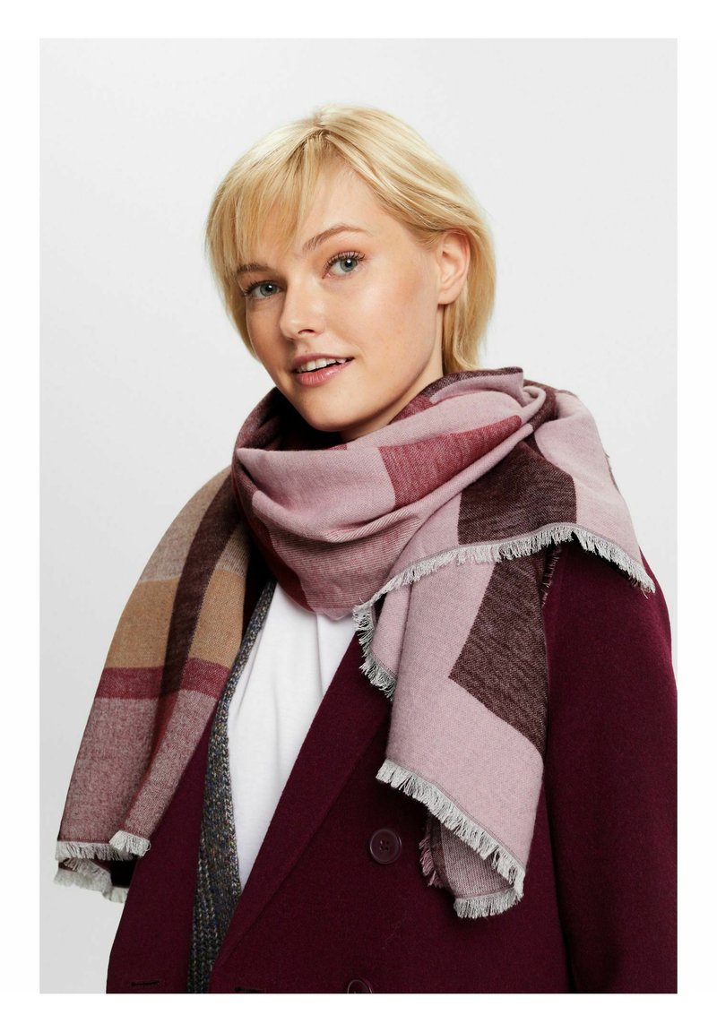 Esprit Sjal / Tørklæder - aubergine/mørkelilla - Zalando.dk