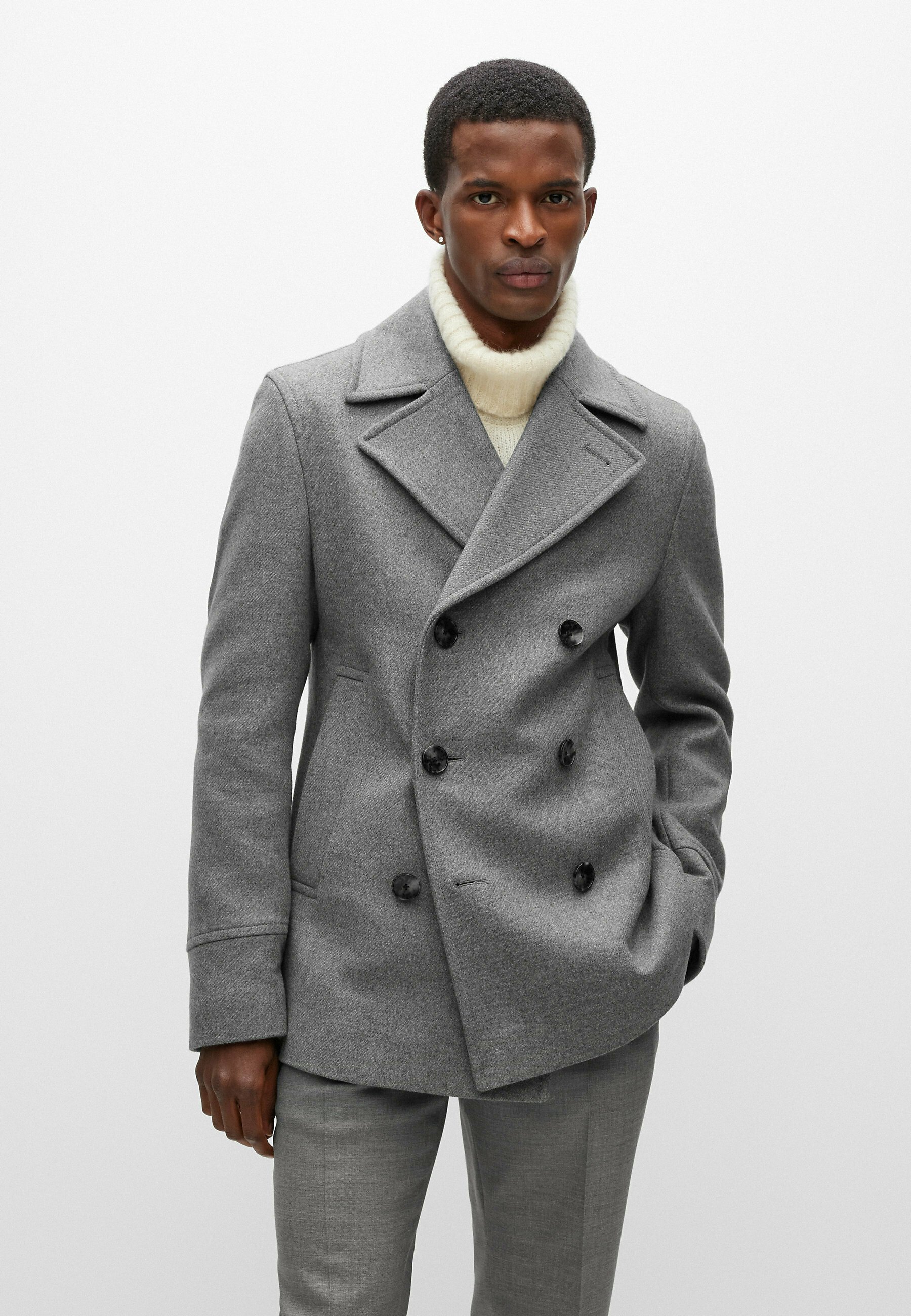 Your new Hugo Boss men's coat: classic 