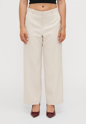 ONLLANDO STRAIGHT - Trousers - pumice stone