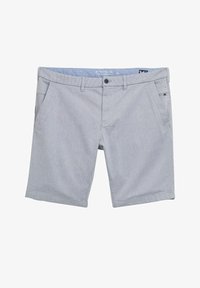 Valgt, white navy quilted dobby