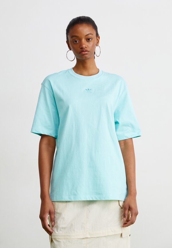 TEE - Basic T-shirt - semi flash aqua