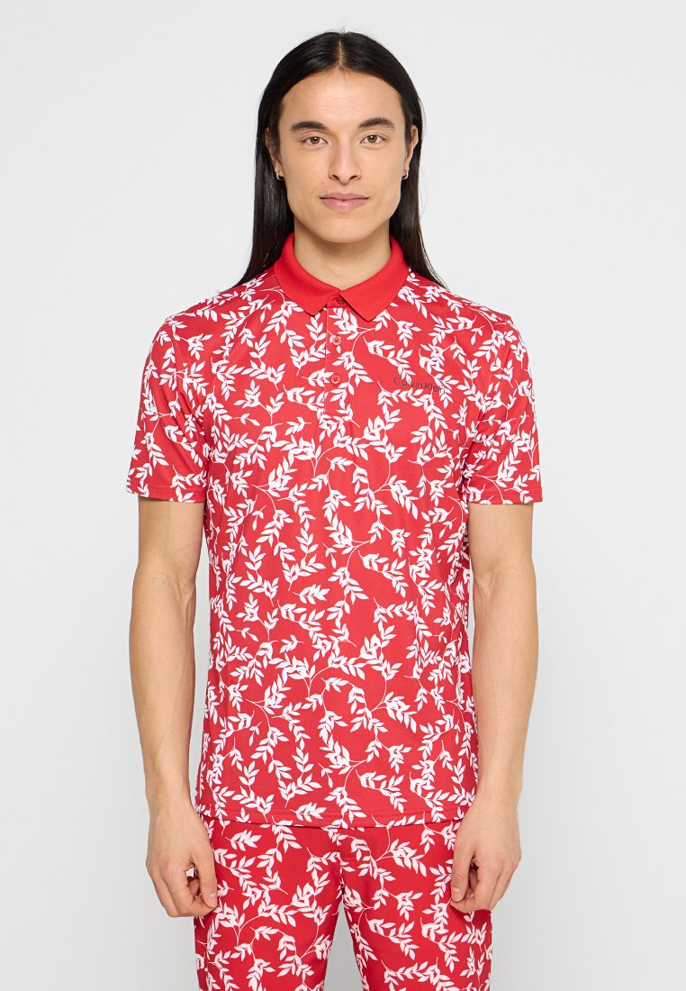 Calvin Klein Golf Poloshirt rood