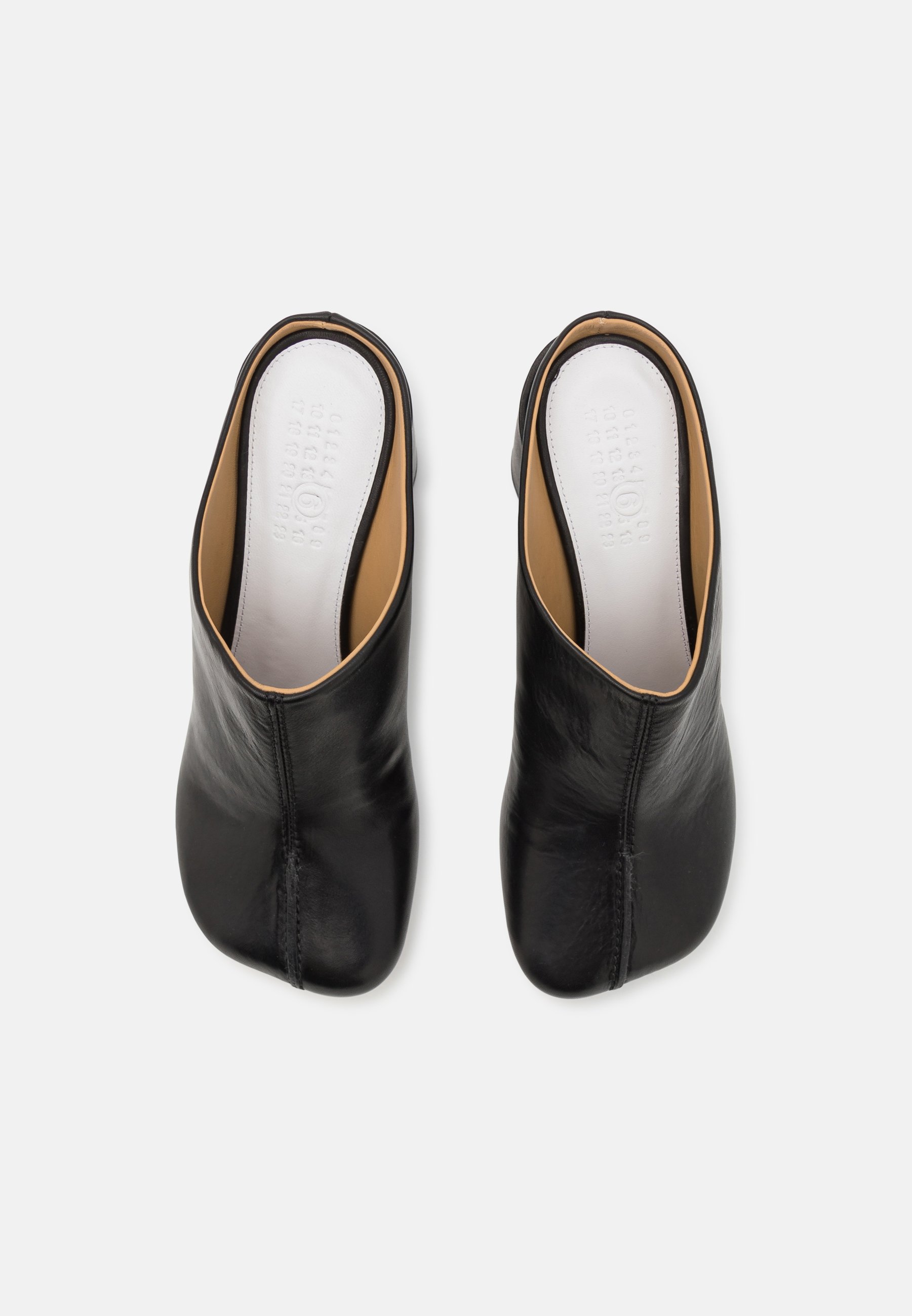 MM6 Maison Margiela Mules de tacón - black/negro - Zalando.es
