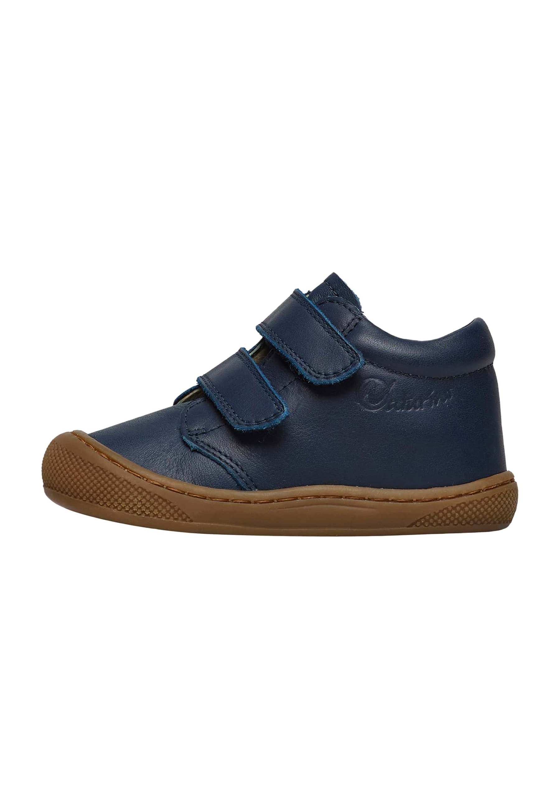 Chaussures Premiers Pas Naturino En Daim – Marine, Taille 19, Semelle Souple, Talon Renforcé