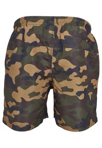 Urban Classics CAMO - Šortky na plávanie - woodcamo