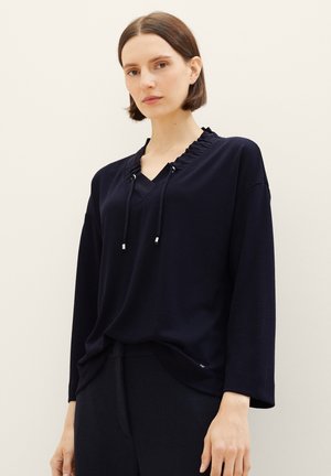 TOM TAILOR Langarmshirt - sky captain blue