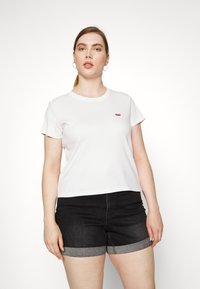 Levi's® Plus - BABY TEE - Navadna majica - white Miniaturna slika 1