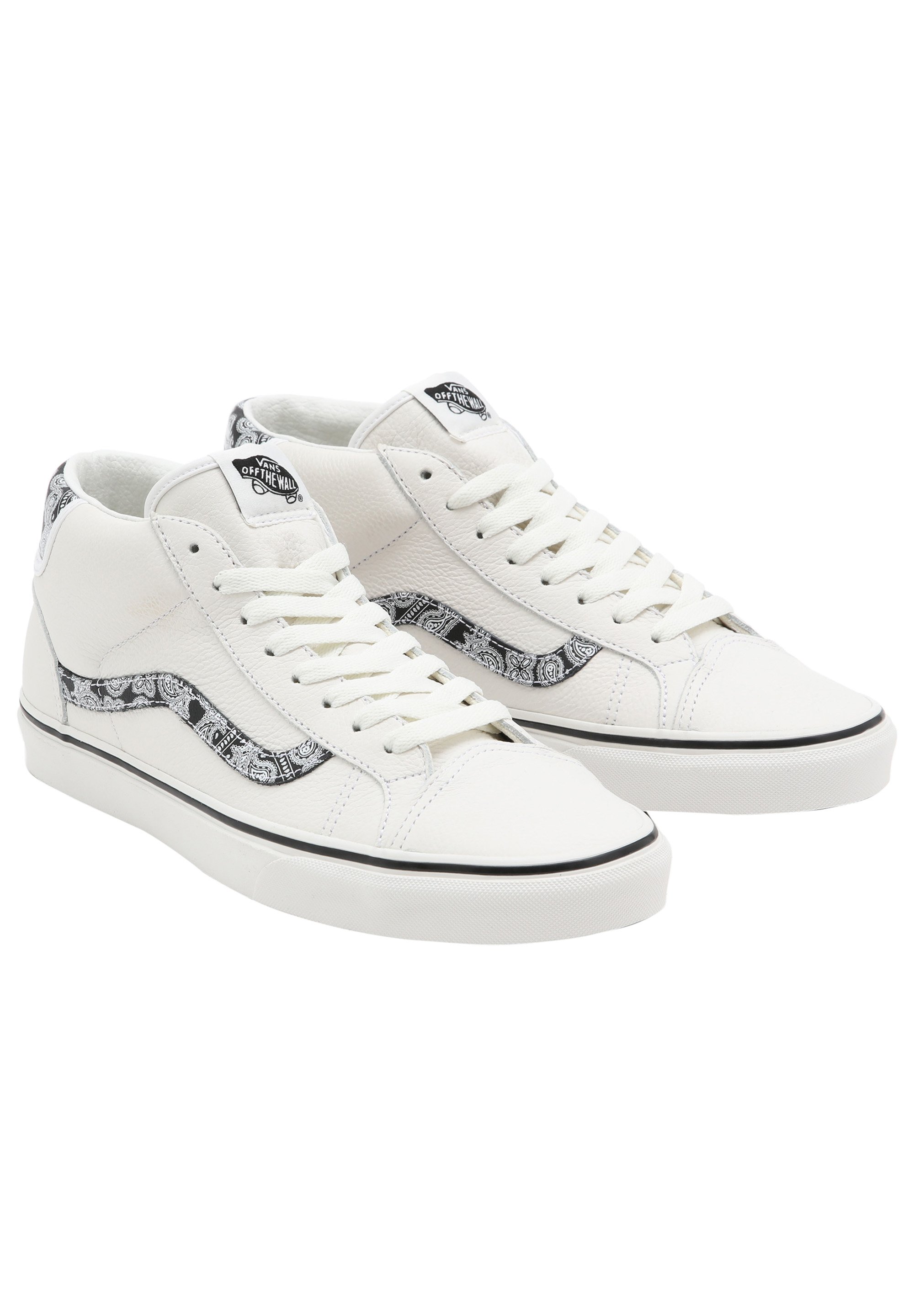 vans blanche femme solde