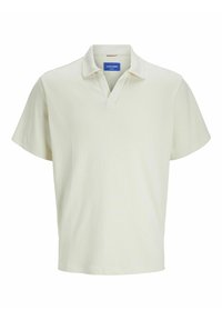 EINFARBIG POLOKRAGEN  - Polo majica - antique white
