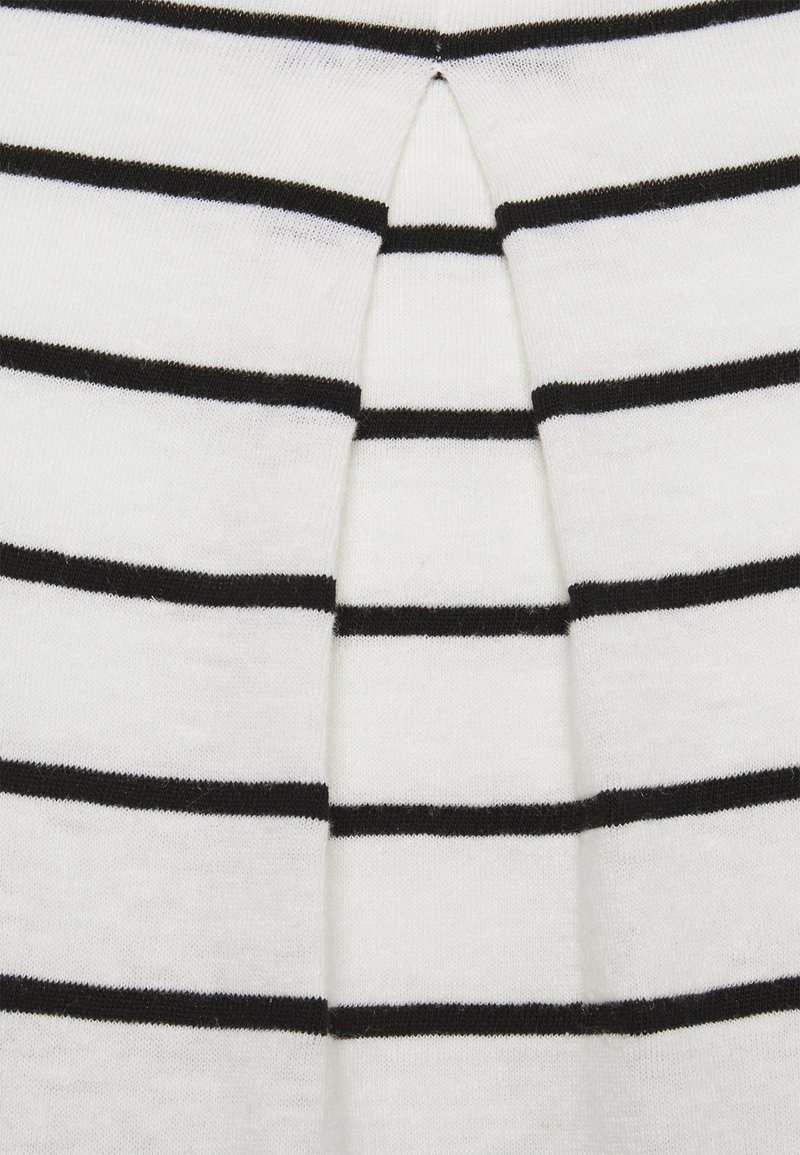 Damen Kleider | Opus SILEIKA T-Shirt print white/black/schwarz - BW33512 Damen Kleider | Opus SILEIKA T-Shirt print white/black/schwarz - BW33512