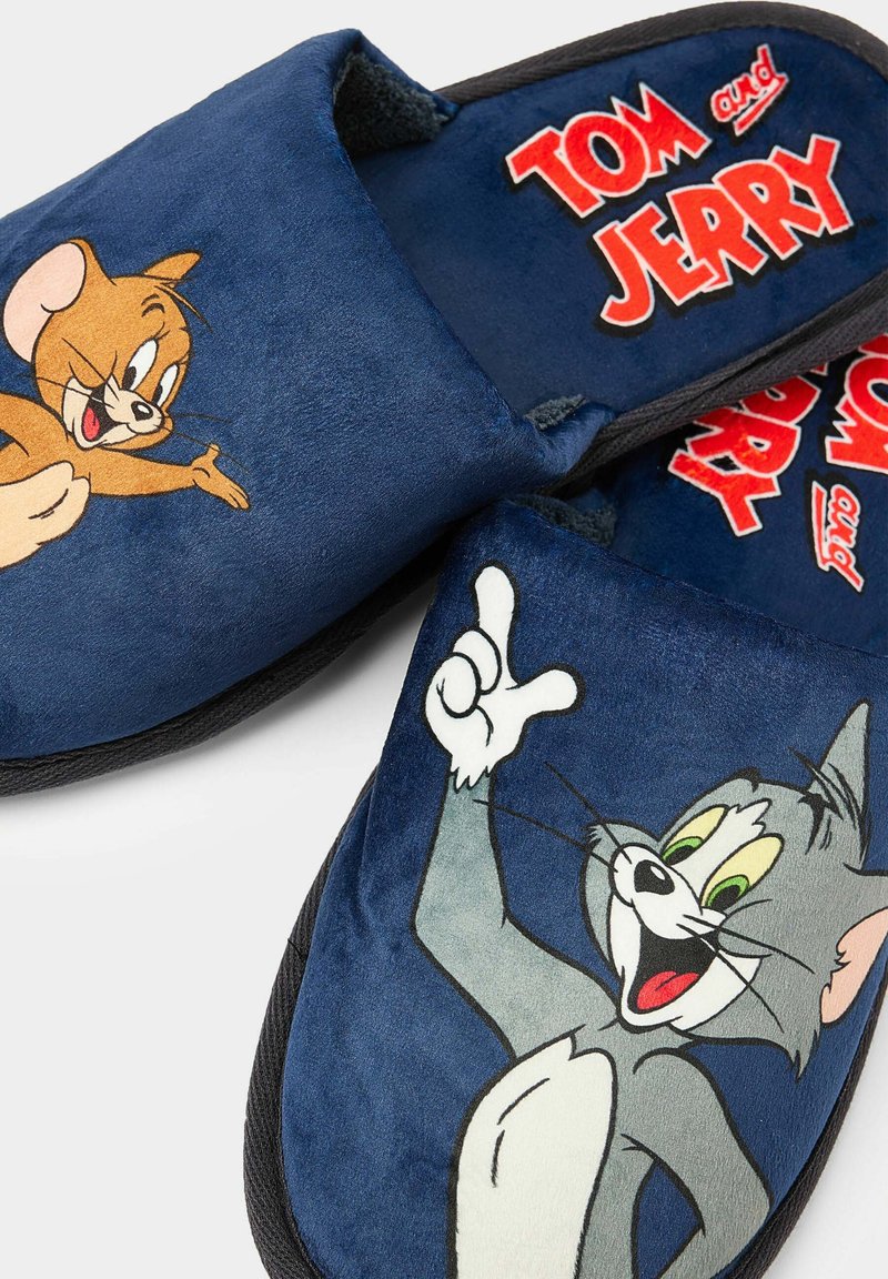 IUMAN Intimissimi Uomo TOM AND JERRY Pantofole blue/blu scuro