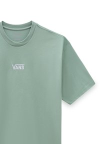 Vans CENTER VEE - Trikoomekko - iceberg green