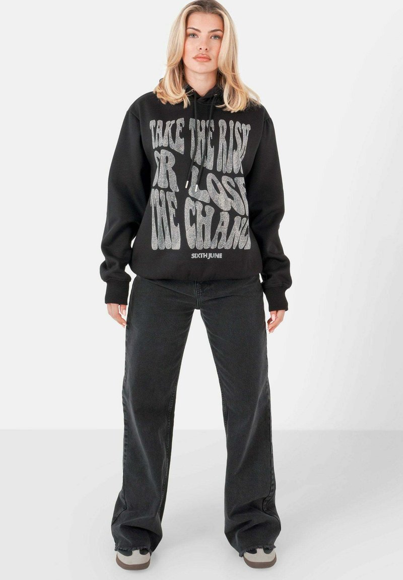 Sixth June Sweater zwart Sixth June Sweater zwart