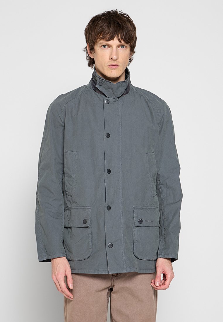 Barbour Lichte jas blauwgrijs Barbour Lichte jas blauwgrijs
