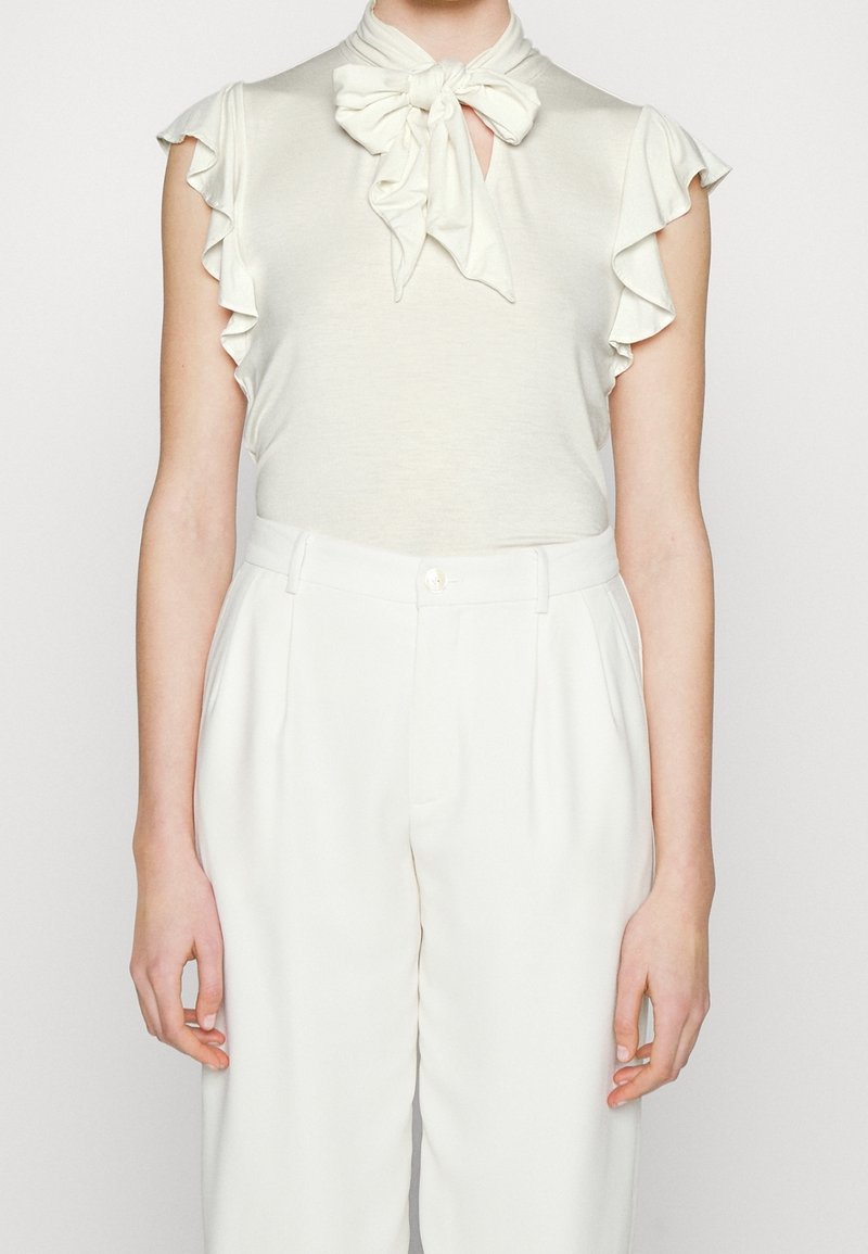 Lauren Ralph Lauren Triko s potiskem - off-white