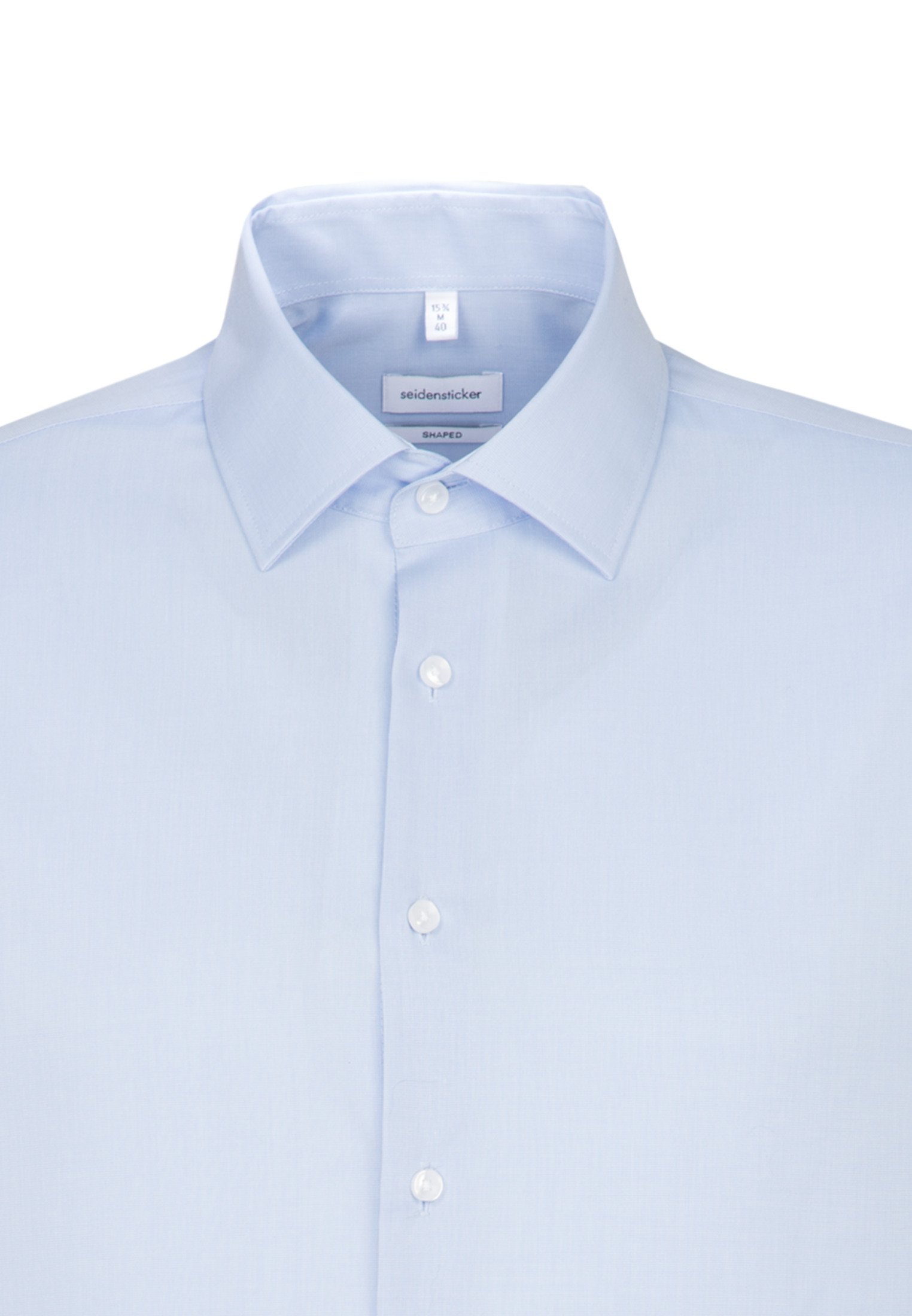 Chemise Homme REDFORD STICKERS SOIE - Bleue, Taille L (41/42), Occasion Très Bon état