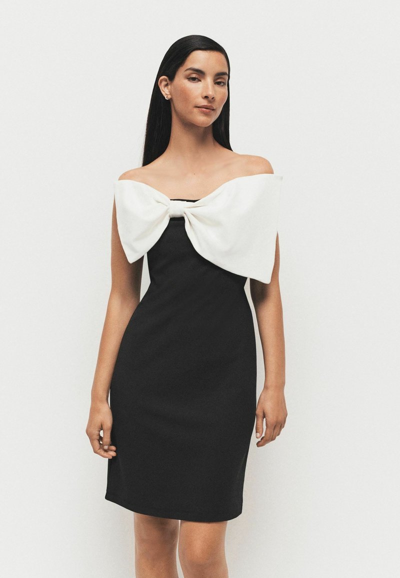 Next BOW BANDEAU - Robe de soirée - black