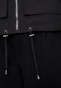 PULL&BEAR Summer jacket - black