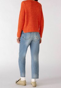 Oui Striktrøje - red
