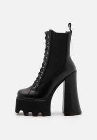 LAMODA BONNIE N CLYDE - Botines con plataforma - black