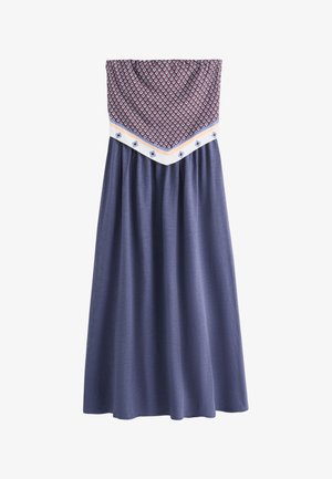 Next, Vestido ligero - chocolate brown geometric