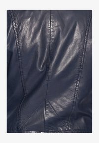 Maze GRENADA - Leather jacket - navy/blue