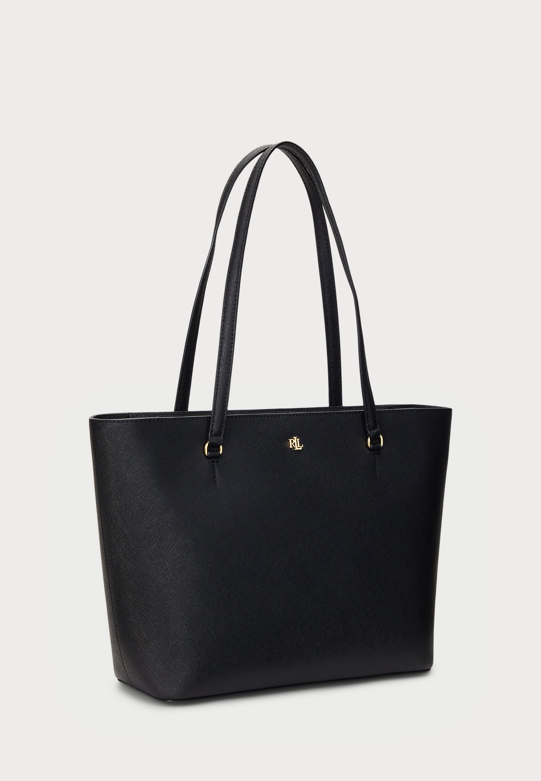 バッグ Lauren Ralph Lauren Black Leather Tote Lauren Ralph Lauren FAUX LEATHER REVERSIBLE TOTE BAG - Tote bag