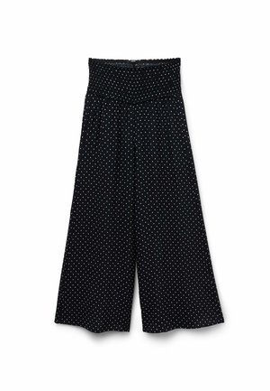 Tezenis, STITCHED-SMOCK CROPPED - Pantalon classique - black