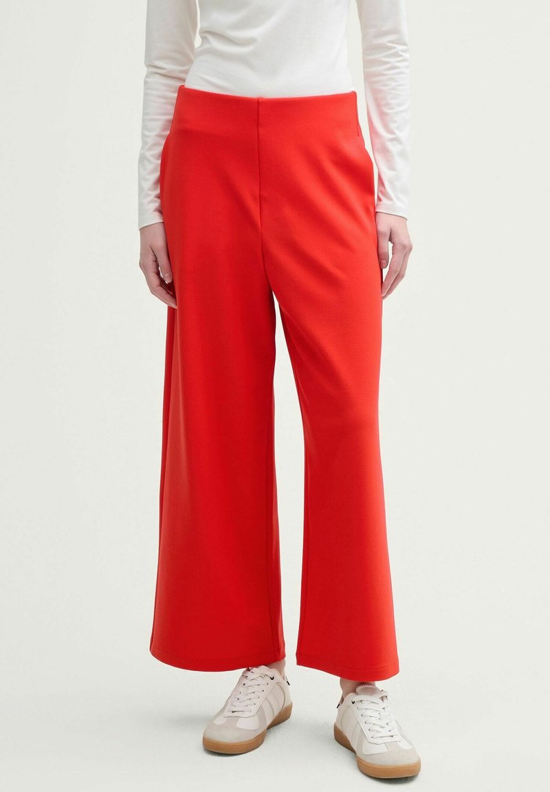 TOM TAILOR DENIM EASY CULOTTE - Hlače - scarlet red