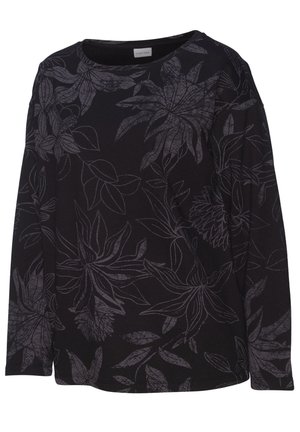 Sweatshirt - schwarz gemustert