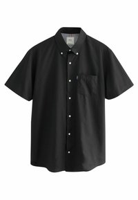 BUTTON DOWN OXFORD SHORT SLEEVE - REGULAR FIT - Overhemd - black