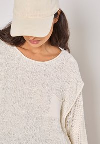 Apricot TEXTURED - Strickpullover - white