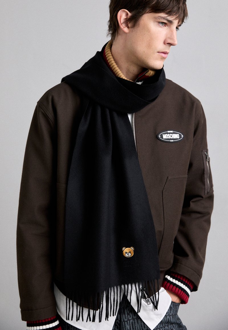 MOSCHINO WINTER SCARF UNISEX - Fular - black