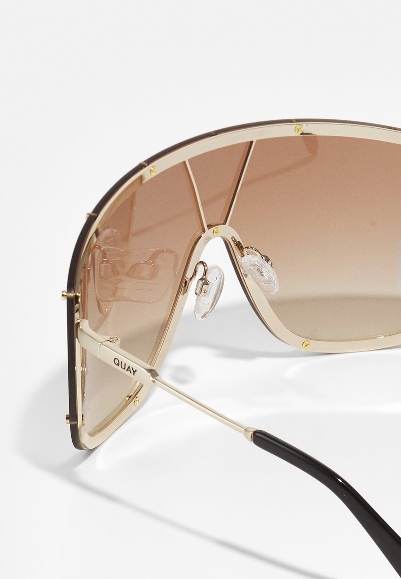 QUAY AUSTRALIA ON SET UNISEX - Sunglasses - brushed gold 