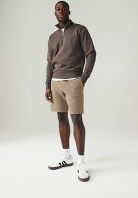 Next TEXTURED OTTOMAN REGULAR FIT - Træningsbukser - dark stone