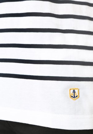 MARINIÈRE ETEL - T-shirt imprimé - blanc rich navy