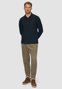 s.Oliver MIT LOGO - Poloshirt - navy