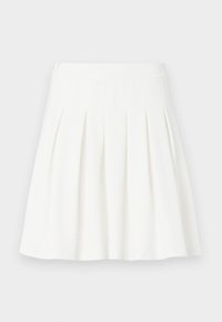 NMHEIDI PLISSE SKIRT - Mini krilo - bright white