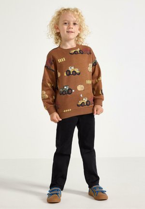 Lindex, LINDEX SWEATSHIRT WITH BRUSHED INSIDE LINDEX - Felpa - brown