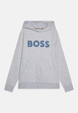 BOSS Kidswear Sweat à capuche - gris chine