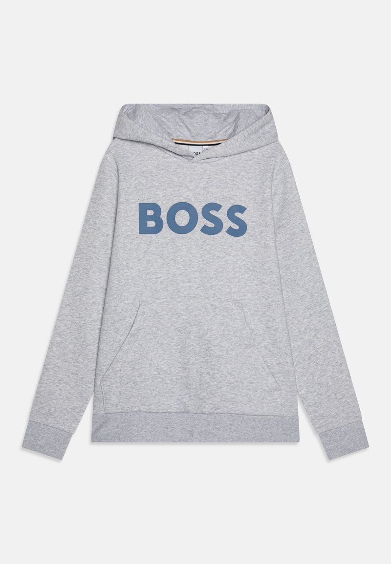 BOSS Kidswear Majica s kapuljačom - gris chine
