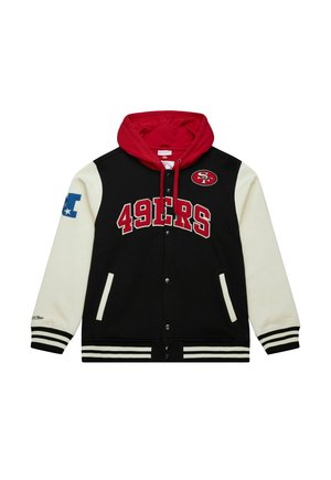 MIDWEIGHT HOODED - SAN FRANCISCO 49ERS - Vereinsmannschaften - black