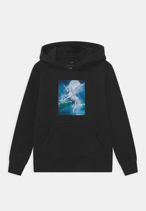 UNICORN MAGIC HOODY UNISEX - Felpa con cappuccio - black